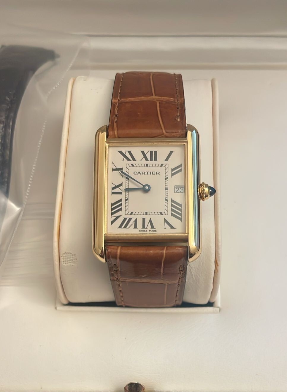 Cartier Tank Louis 2441 Full Set | Serviced 2025 | Watchlunex