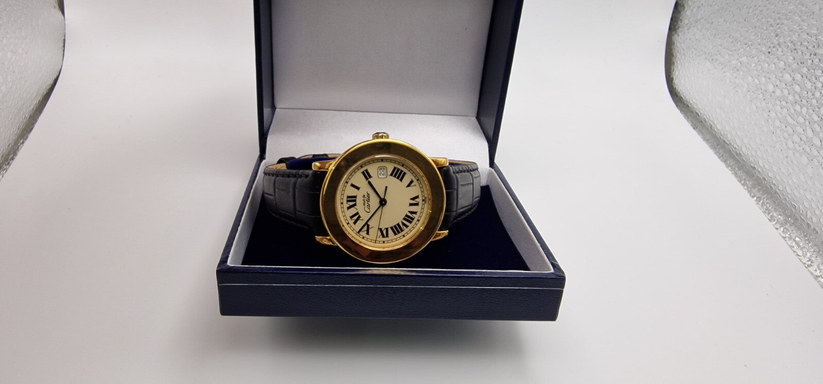 Must de Cartier Ronde Gents Watch, Mid Size