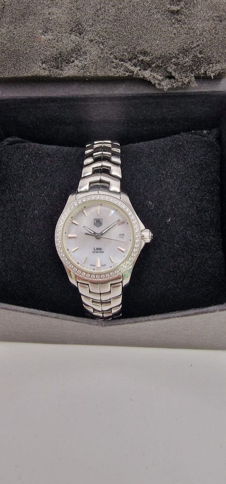 TAG Heuer Link Diamond Bezel Ladies Watch