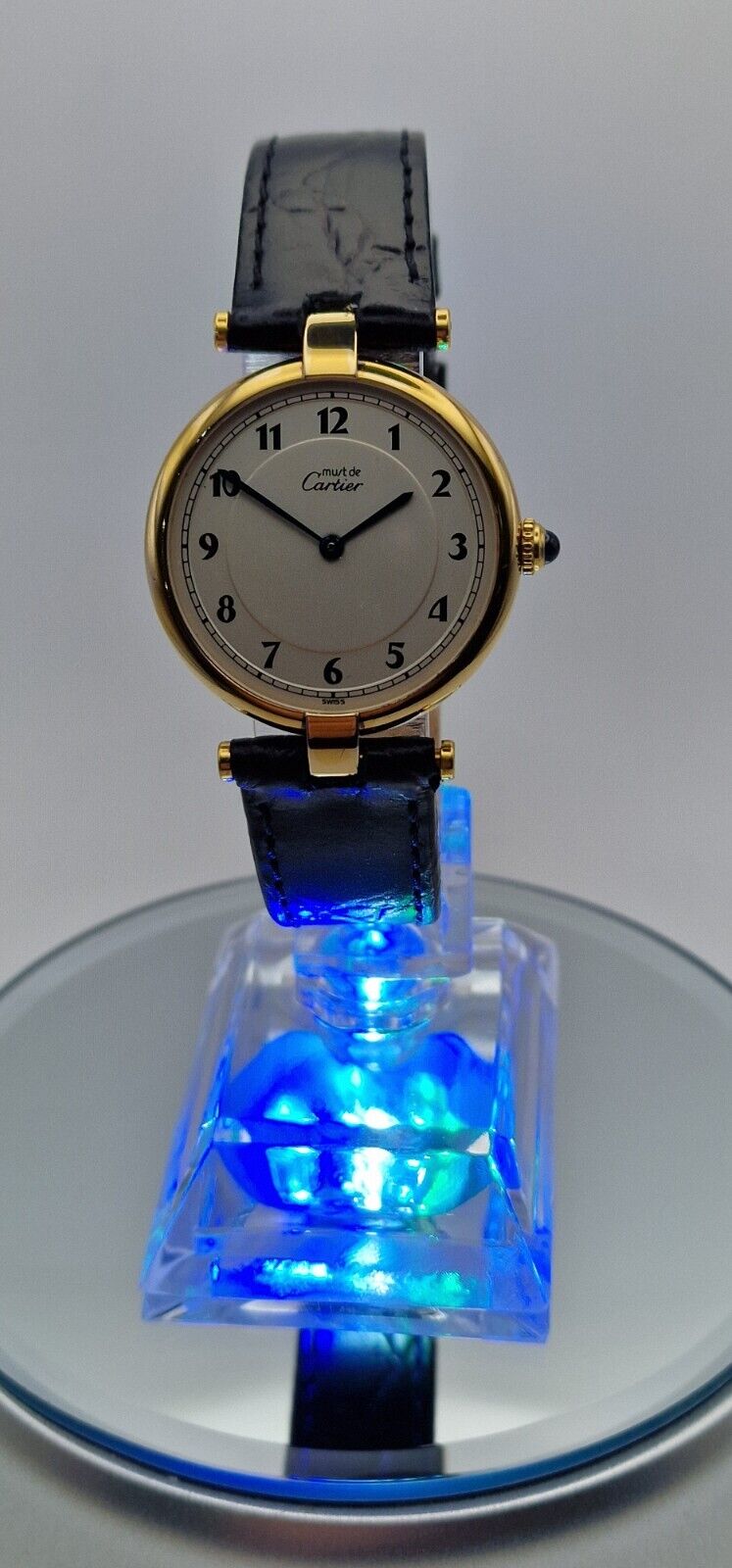 Must de Cartier Vendome Watch, Mid Size