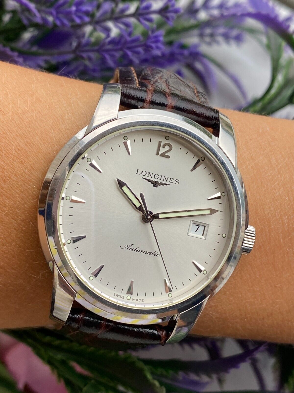 Longines Saint-Imier Automatic Watch, Leather