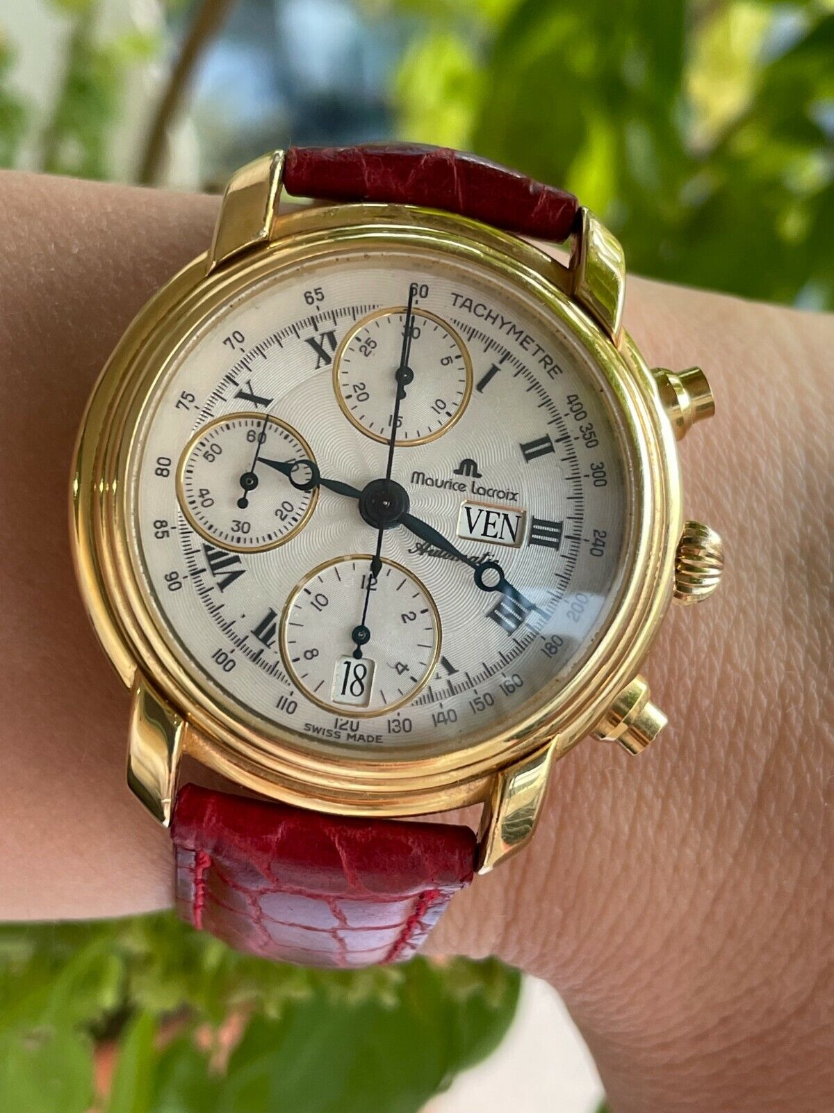 Maurice Lacroix Masterpiece Day-Date Watch