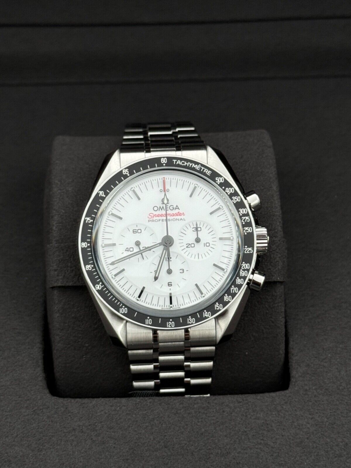Omega Speedmaster Moonwatch White Dial