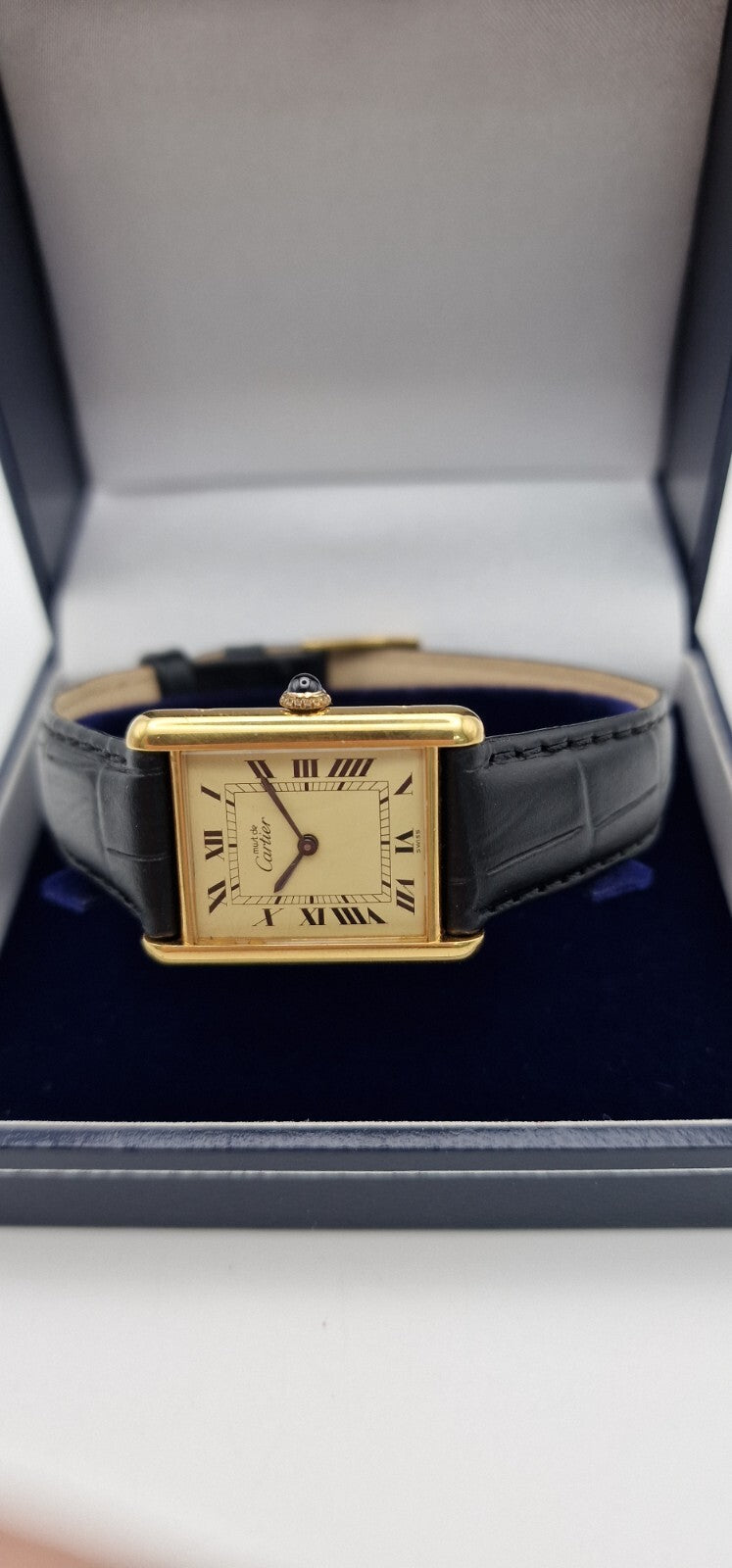 Must de Cartier Tank Watch, Mid Size Mechanical