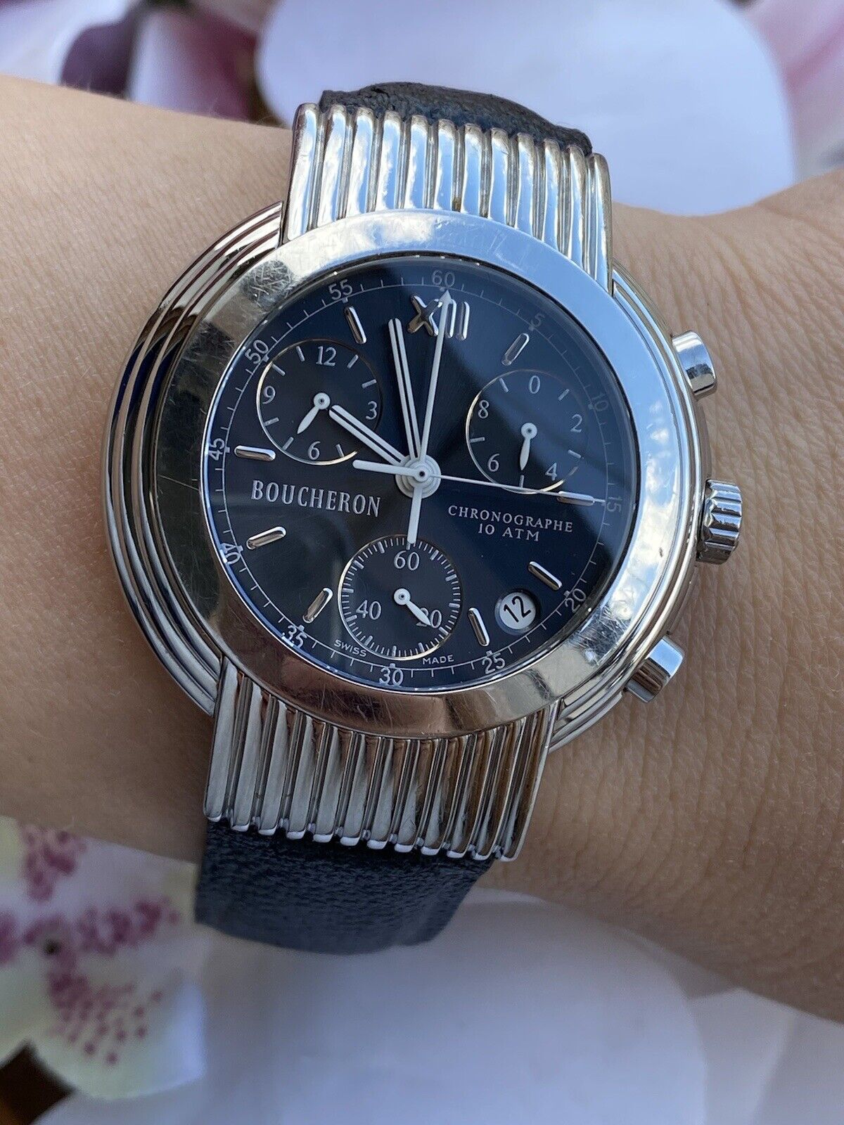 Boucheron Reflet Solis Chronograph Watch