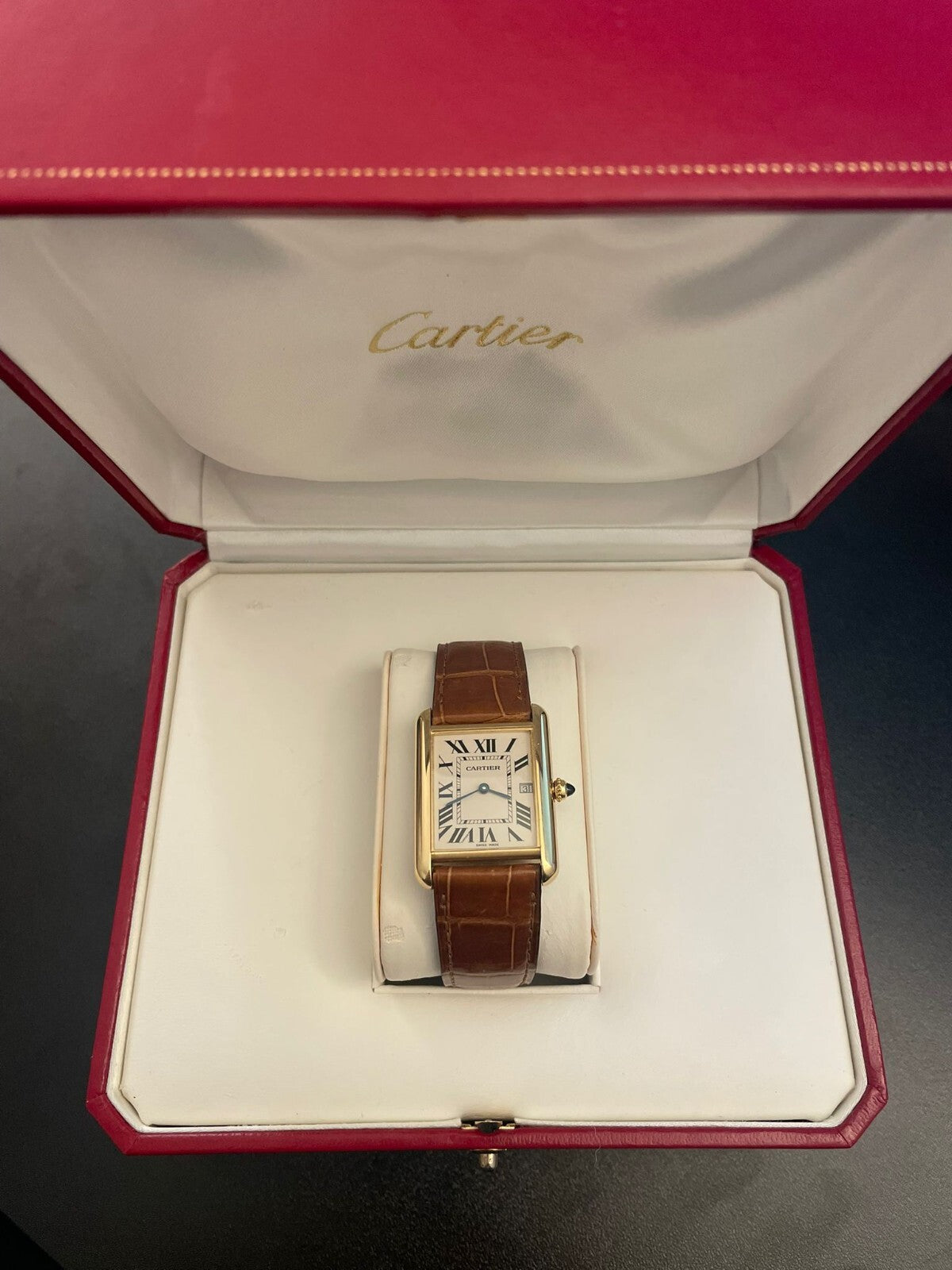 Cartier Tank Louis 2441 Full Set | Serviced 2025 | Watchlunex