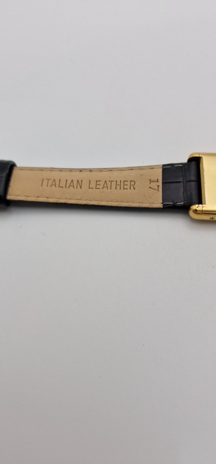 Must de Cartier Tank 18ct Gold on Silver Vintage Mid Size Mechanical Watch.