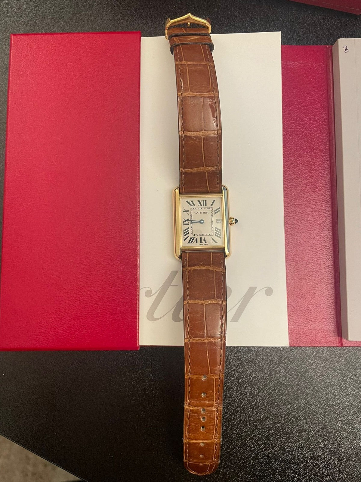 Cartier Tank Louis 2441 Full Set | Serviced 2025 | Watchlunex