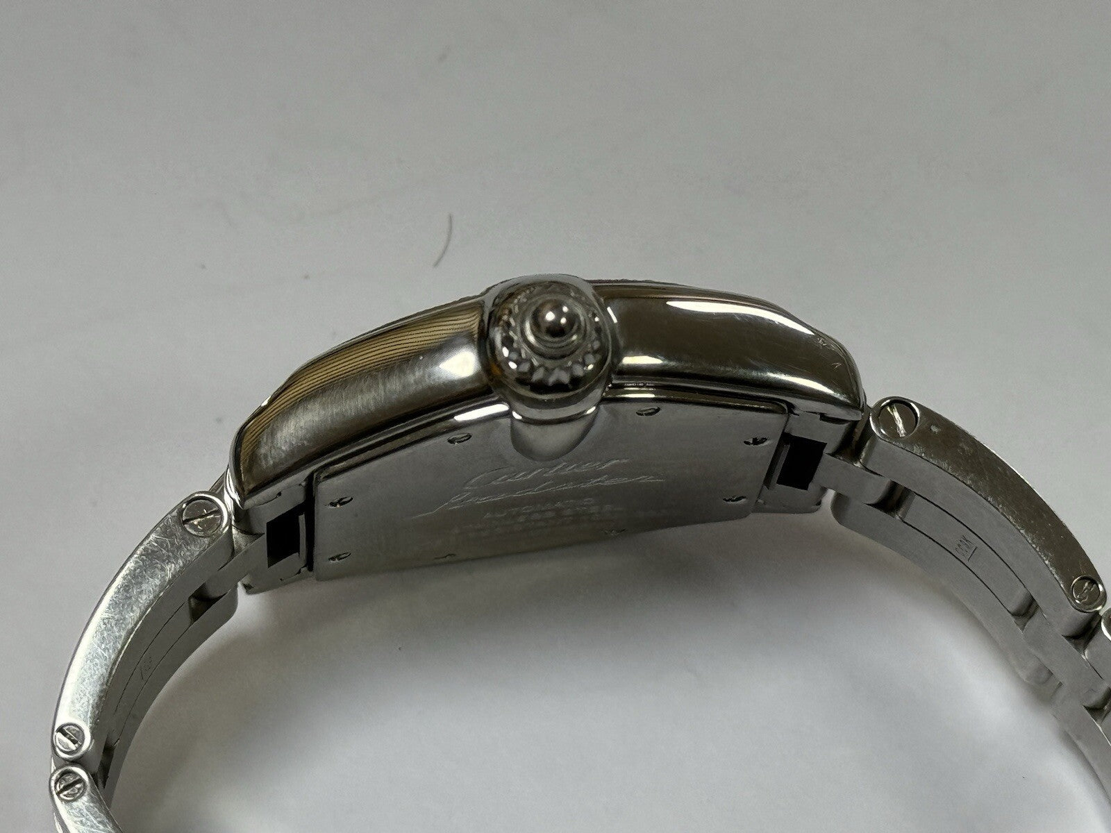Cartier Diamonds Roadster 2510 Automatic Watch Mens Swiss Made