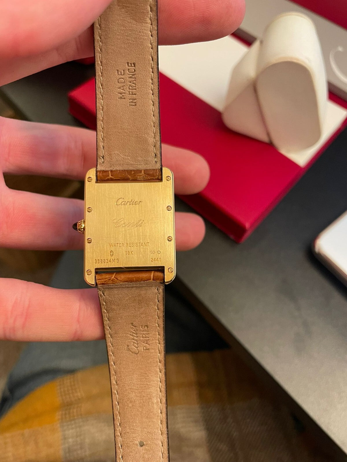Cartier Tank Louis 2441 Full Set | Serviced 2025 | Watchlunex