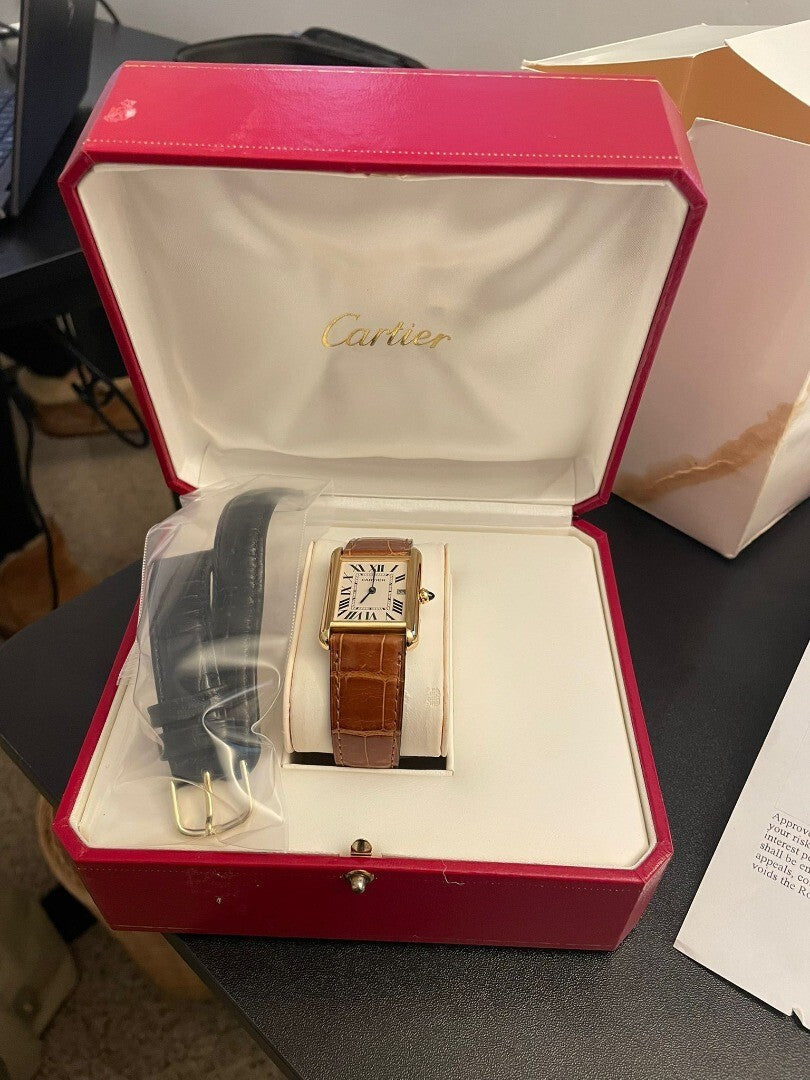 Cartier Tank Louis 2441 Full Set | Serviced 2025 | Watchlunex