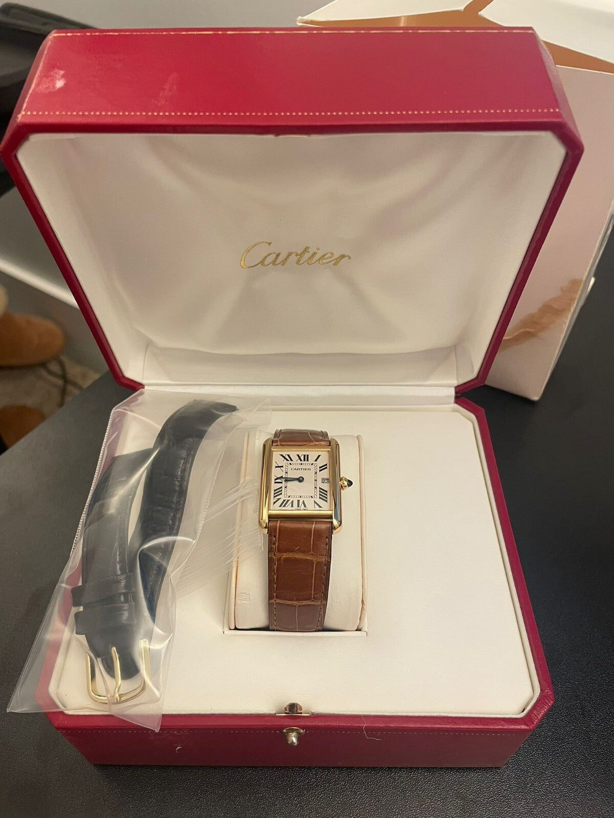 Cartier Tank Louis 2441 Full Set | Serviced 2025 | Watchlunex