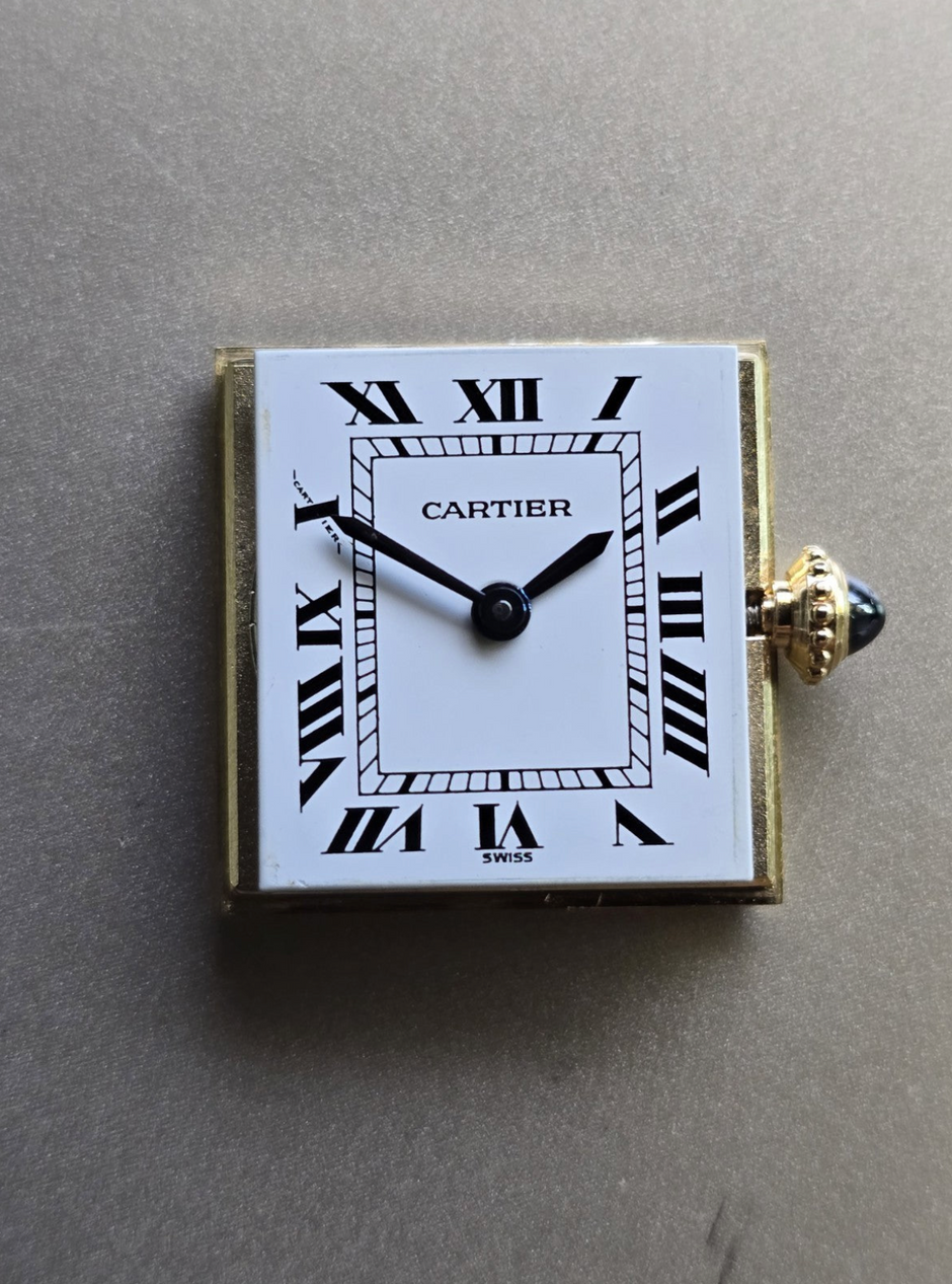 Cartier Tank Louis 6711 18K Gold Watch, 1970s