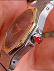 Cartier Santos Octagon Watch, 18K & Steel, Ref. 2966