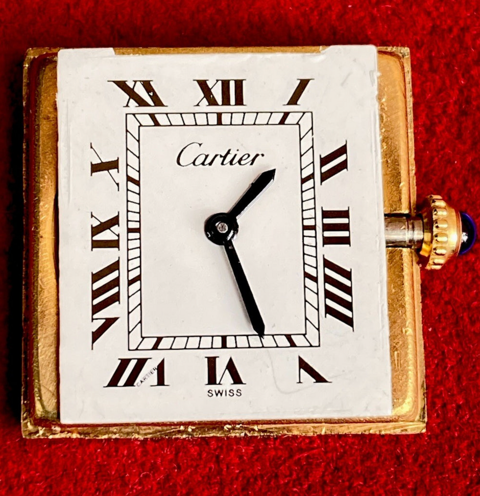 Cartier Tank Pre-Must LM - 18K Gold Electroplated, Manual, 24x31mm