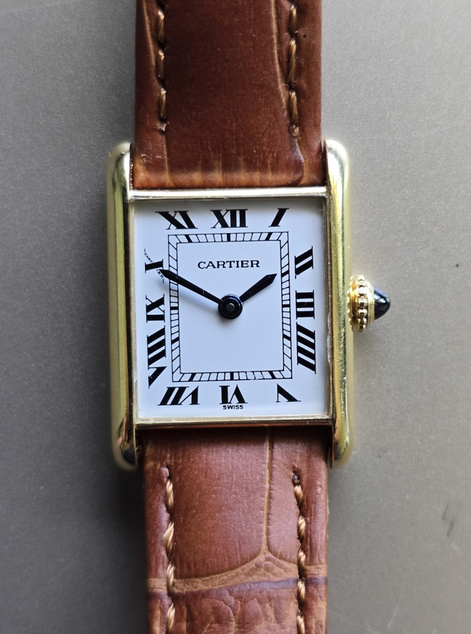 Cartier Tank Louis 6711 18K Gold Watch, 1970s