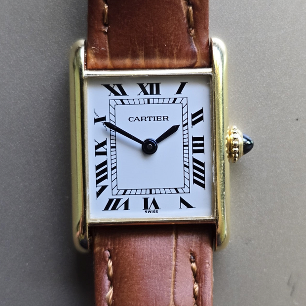 Cartier Tank Louis 6711 18K Gold Watch, 1970s