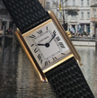 Authentic Ladies 1980s Vintage Cartier Tank Quartz Watch | Serviced, Box & Papers