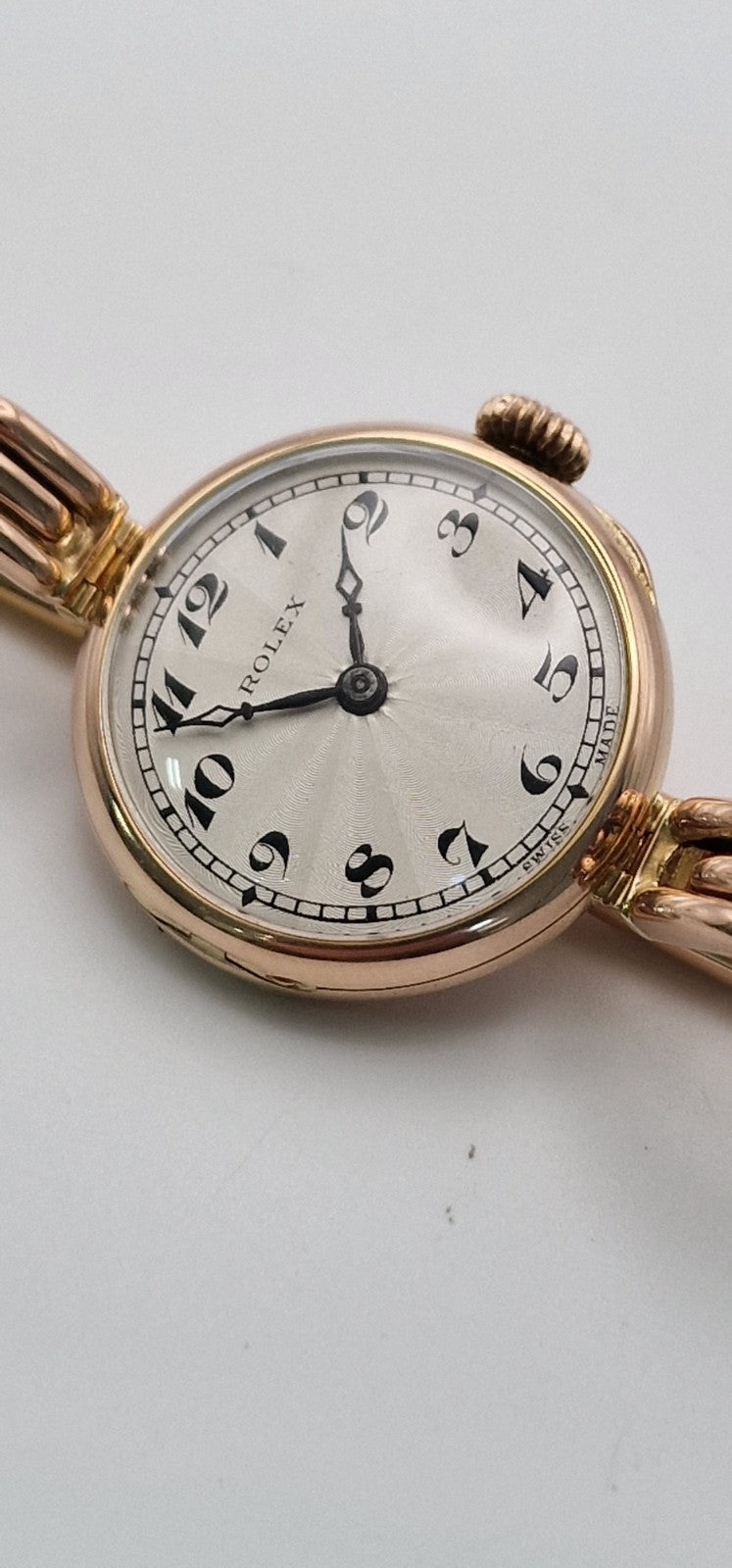Rolex 9ct Rose Gold Ladies Watch, 1916