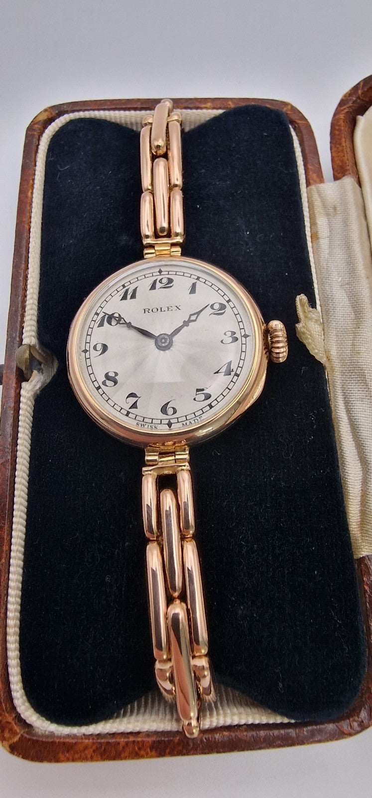 Rolex 9ct Rose Gold Ladies Watch, 1916