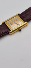 Must de Cartier Tank Mechanical Watch, Mid Size