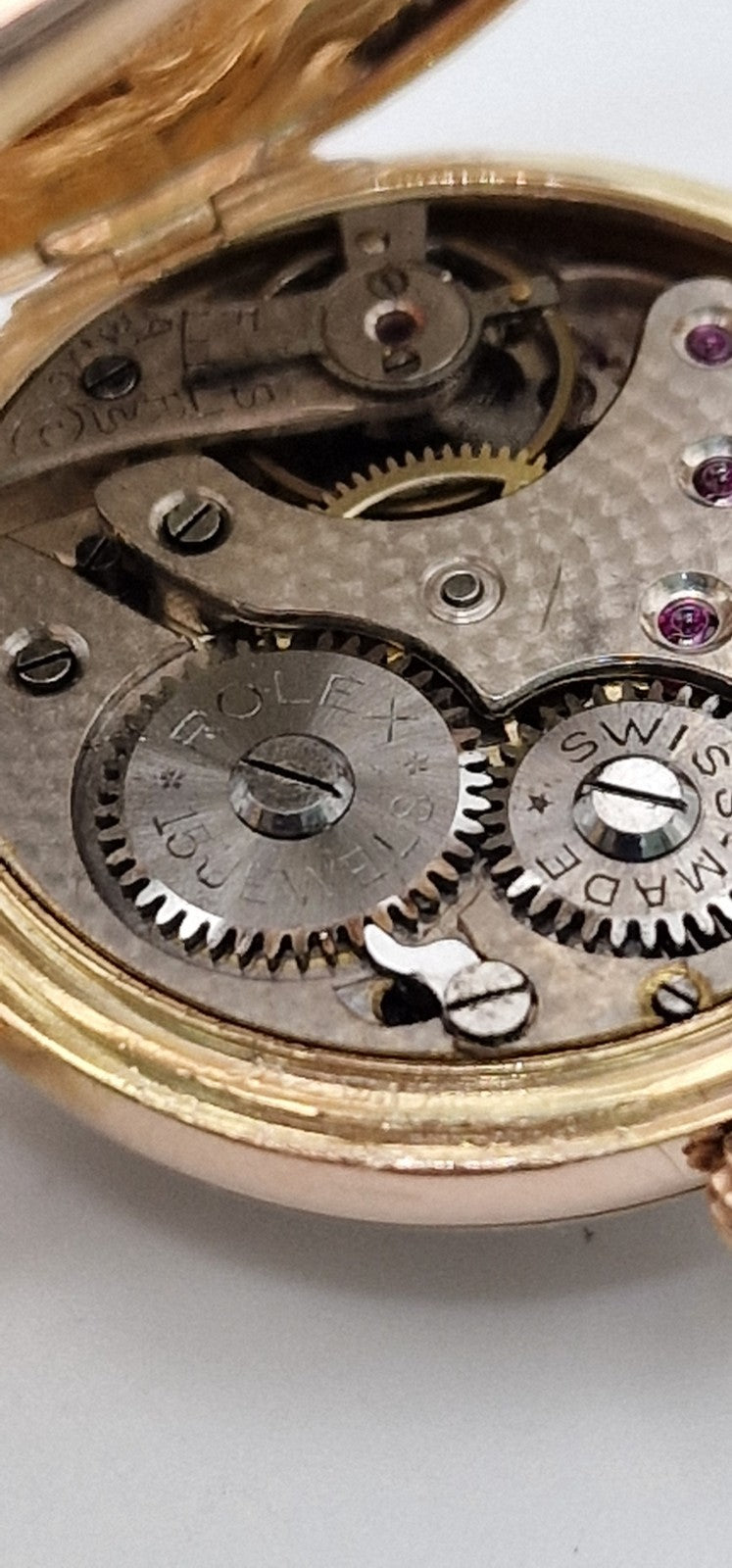 Rolex 9ct Rose Gold Ladies Watch, 1916