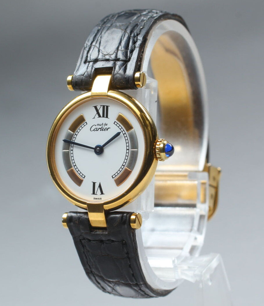 Must de Cartier Vermeil Watch, Ref. 590004
