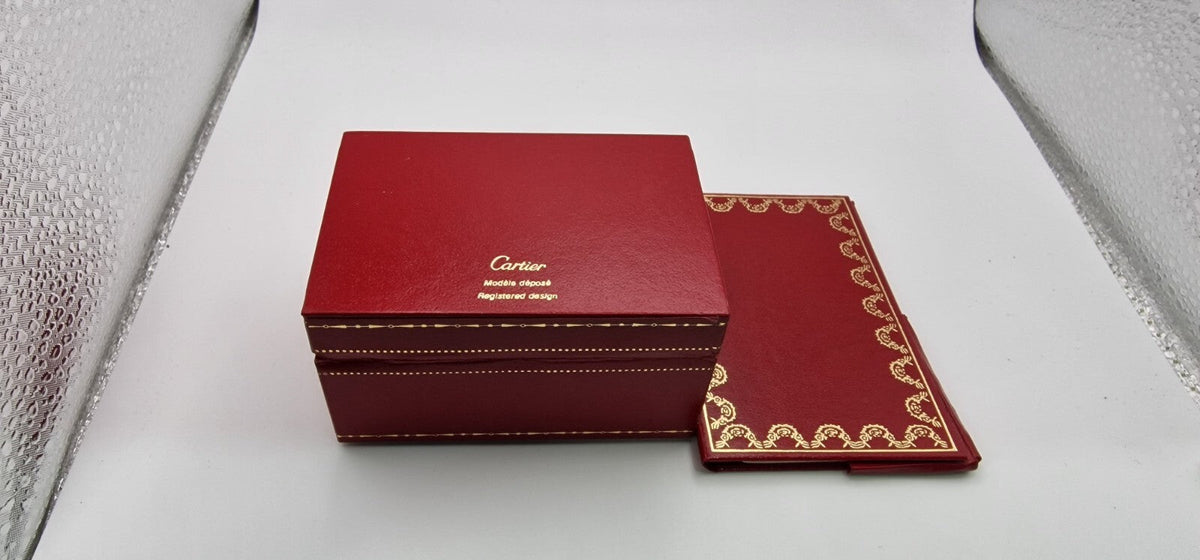 Must de Cartier Tank - 18K Gold on Silver, Mid Size, Box & Papers (1989)