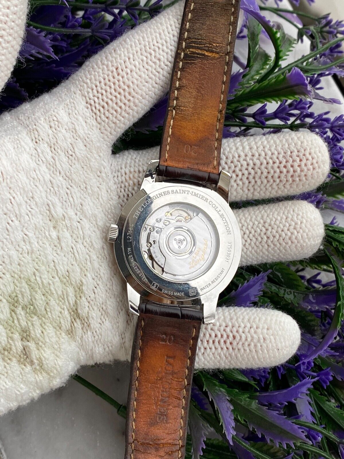 Longines Saint-Imier Automatic Watch, Leather