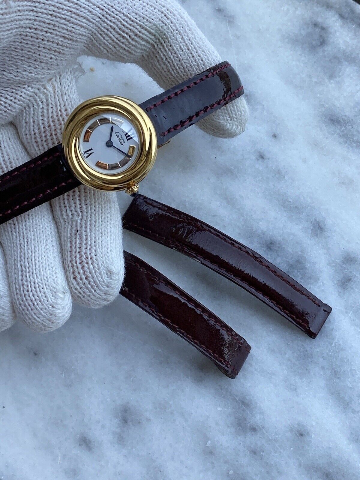 Cartier Must de Vermeil Trinity Watch, Vintage