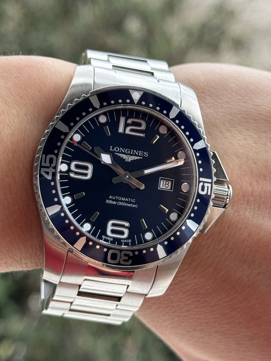 Longines HydroConquest Blue Dial Watch, 44mm
