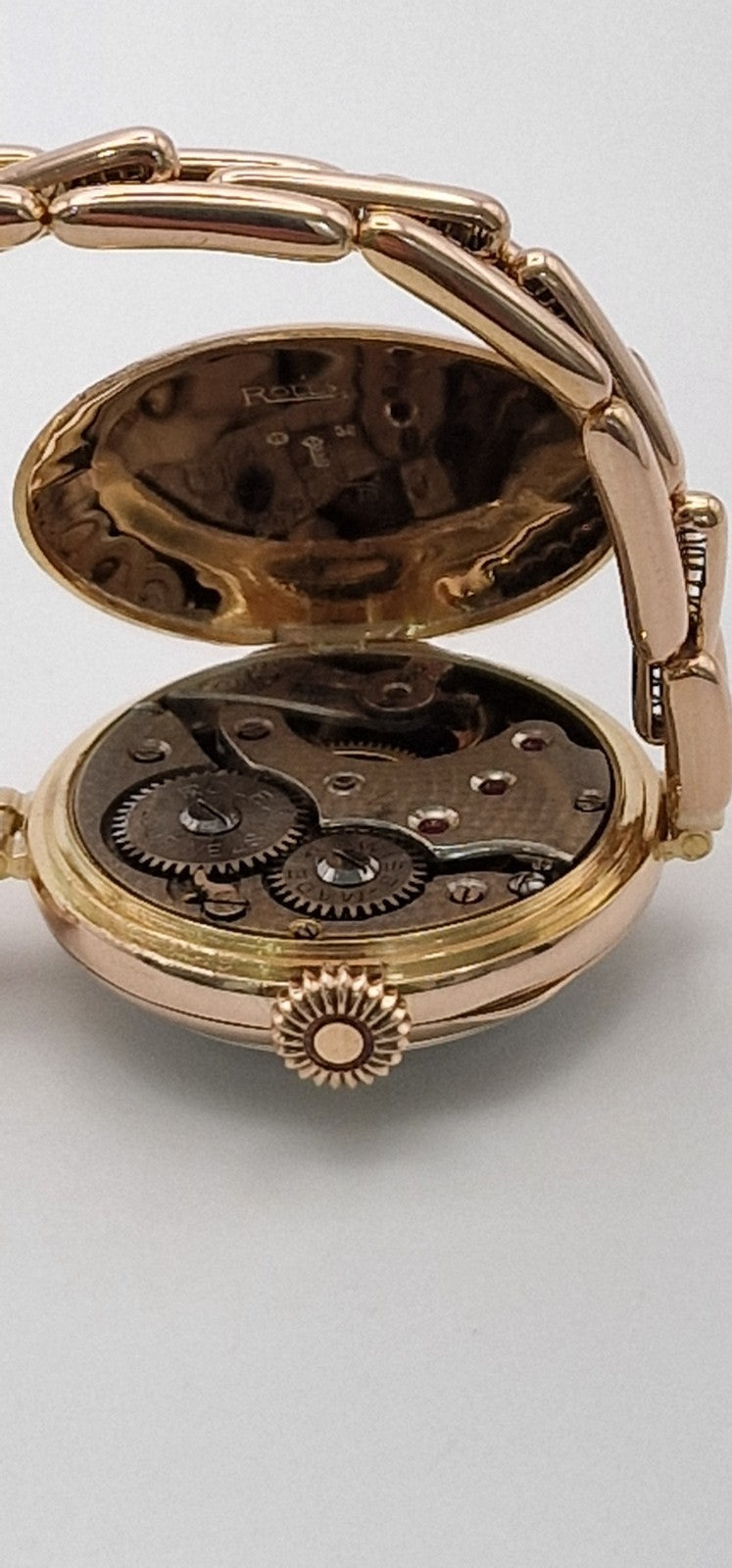 Rolex 9ct Rose Gold Ladies Watch, 1916