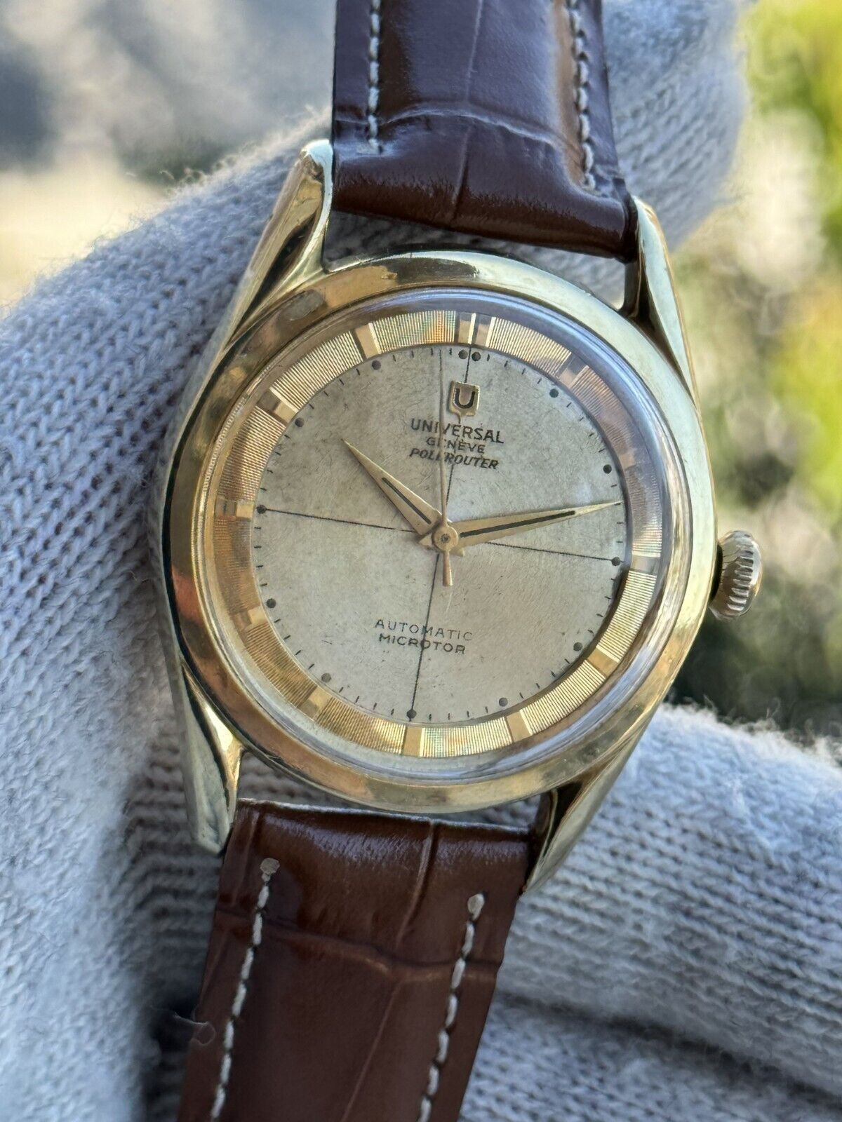 Universal Geneve Polerouter Micro-Rotor Watch