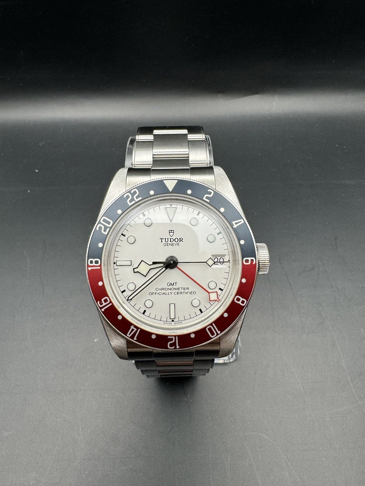 2026 NEW TUDOR Black Bay GMT White Opaline Pepsi 41mm 79830RB - Watch