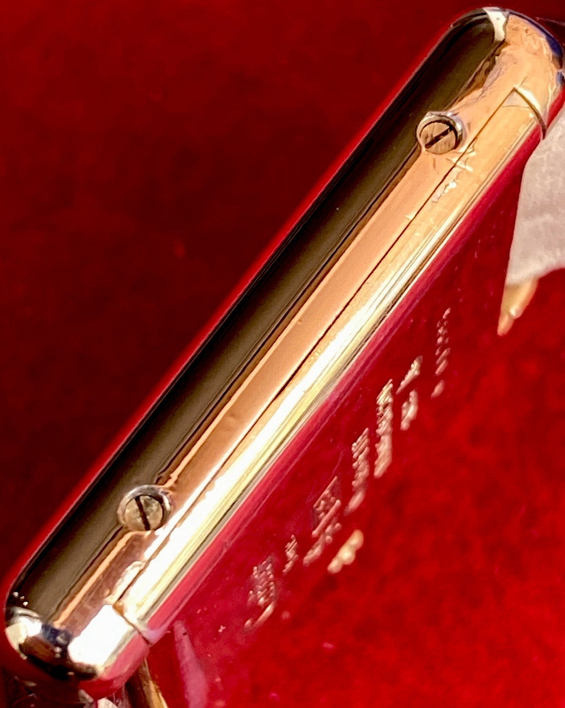 Cartier Tank LM Manual Wind Watch, Burgundy Dial | Watchlunex