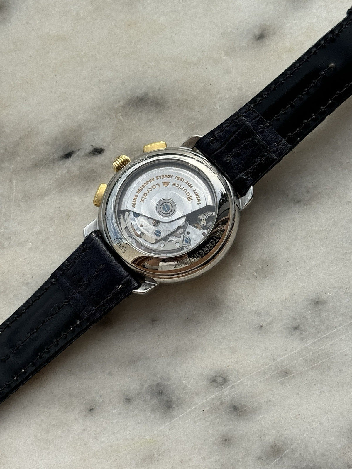 Maurice Lacroix Masterpiece Chronograph, Blue