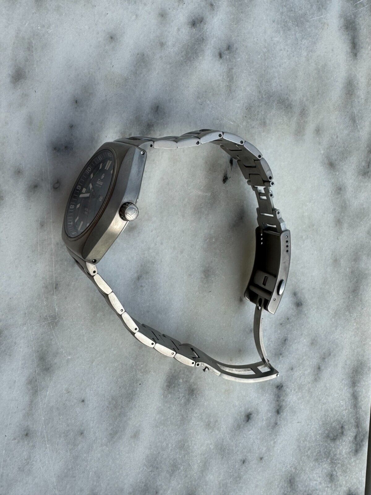 Tutima M2 Coastline Titanium Watch, Blue Dial