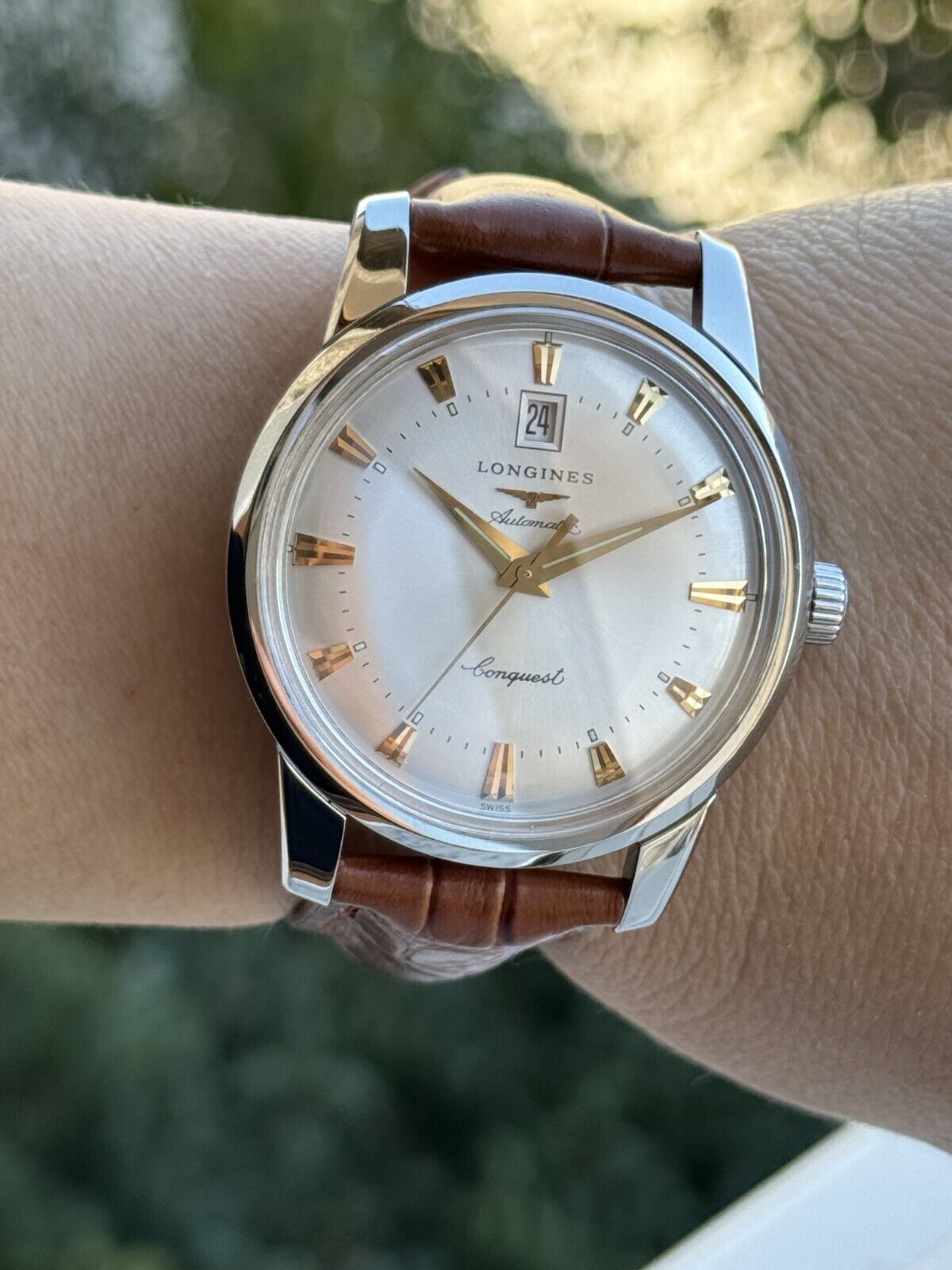 Longines Conquest Heritage Automatic L1.6345.4 Mens 40mm Swiss  Made
