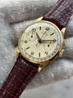 Vintage Zenith Chronograph 18K Gold Watch