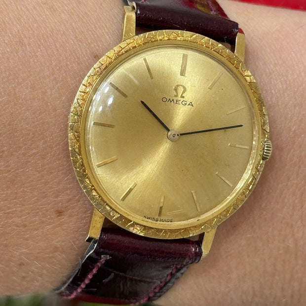 Omega 18K Gold Manual Wind Watch, Cal. 620