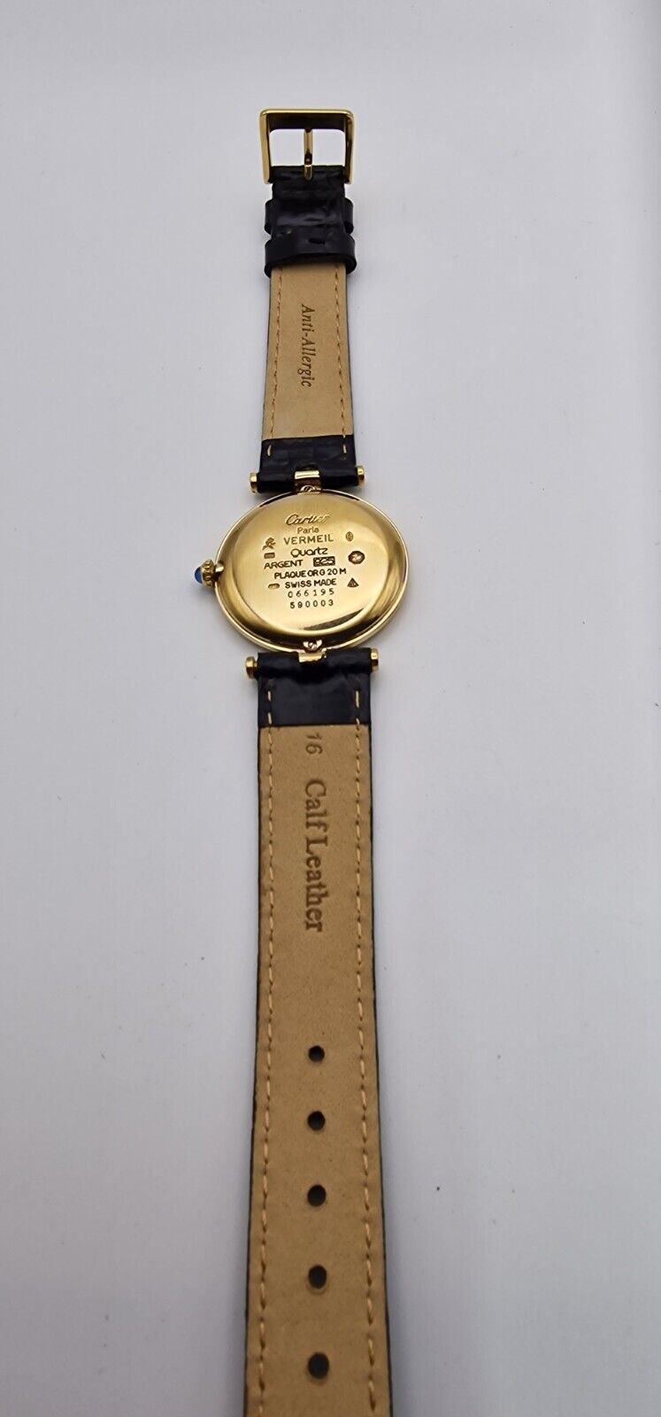 Must de Cartier Vendome Watch, Mid Size