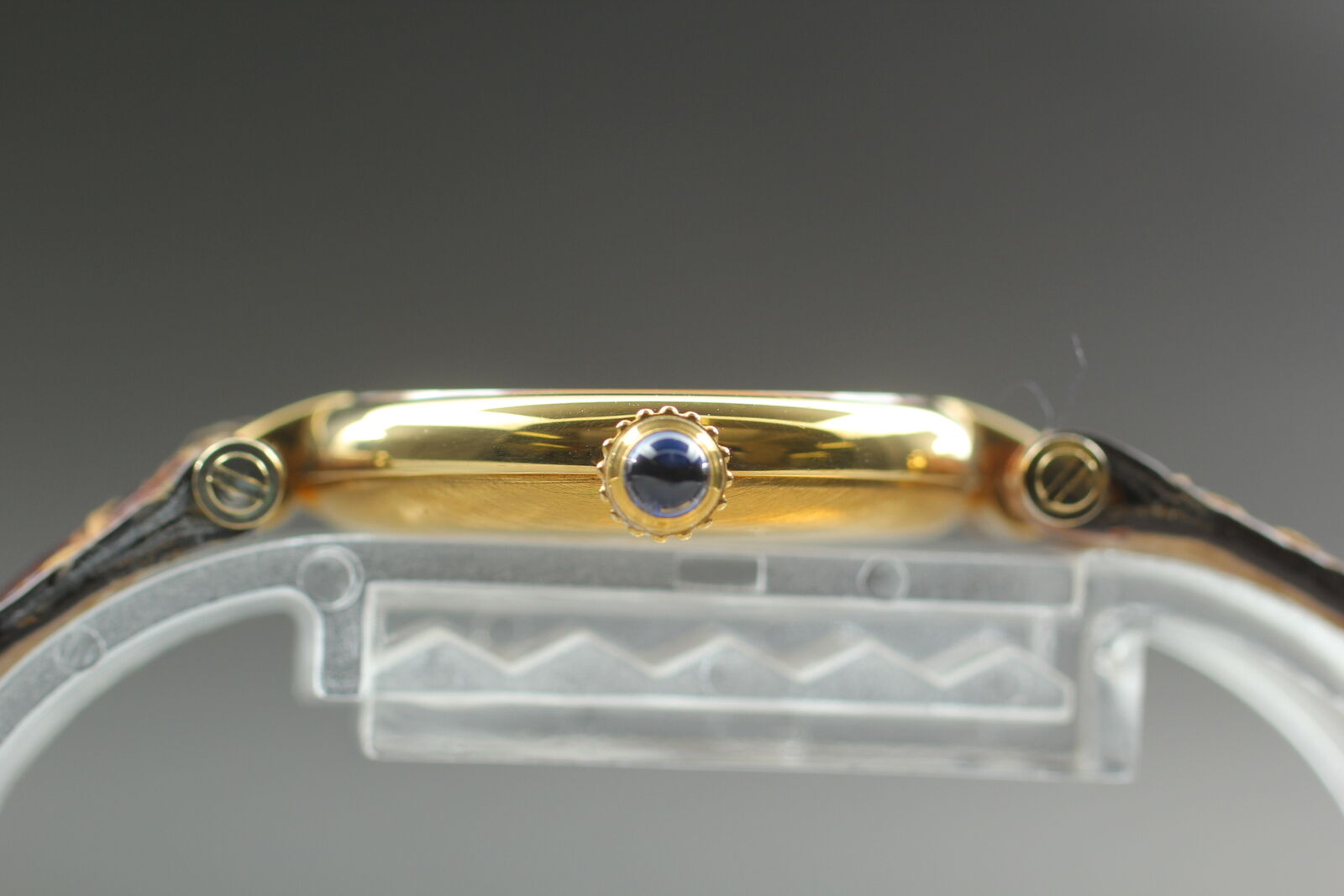 [Exc+5/Papers] CARTIER Must Vermeil 925 GP Case QZ 24MM Women's Watch-Swiss Made