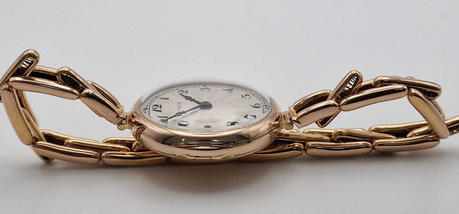 Rolex 9ct Rose Gold Ladies Watch, 1916