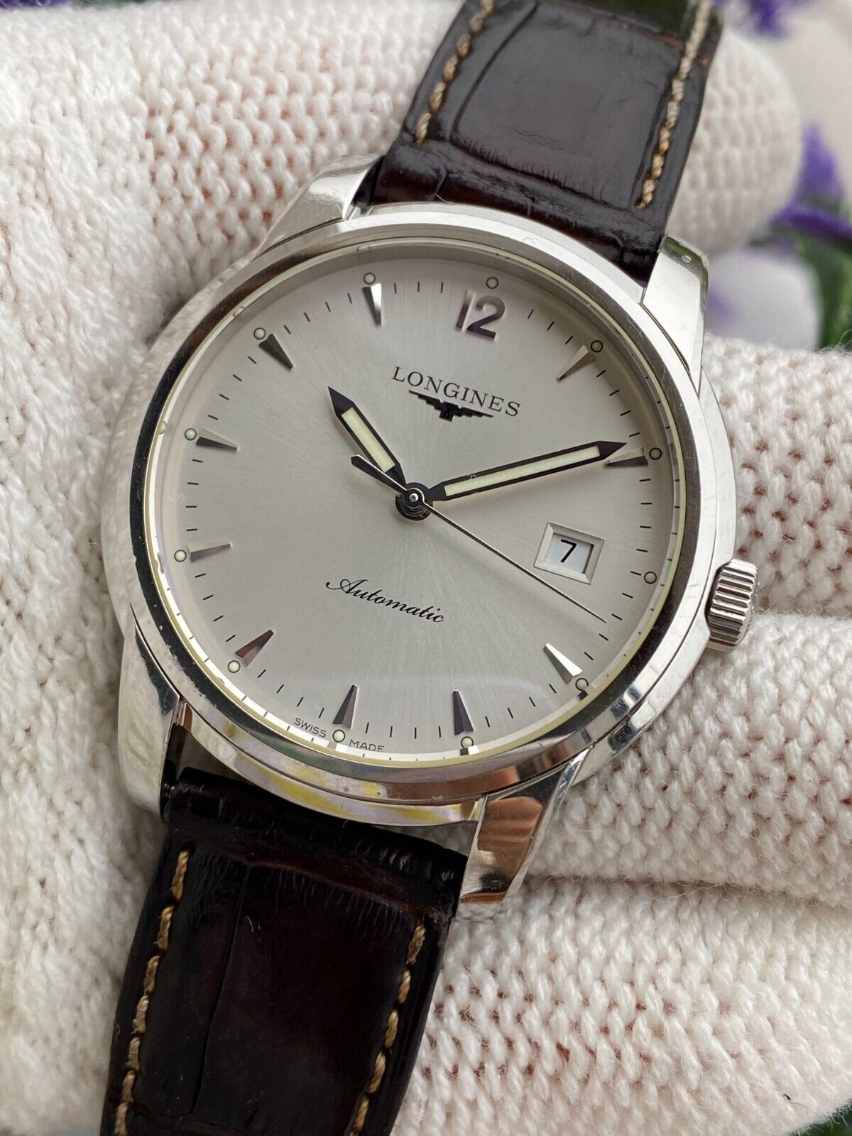 Longines Saint-Imier Automatic Watch, Leather