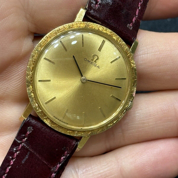 Omega 18K Gold Manual Wind Watch, Cal. 620