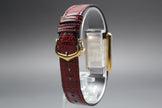 Cartier Must Tank Red Dial Watch, Full Set