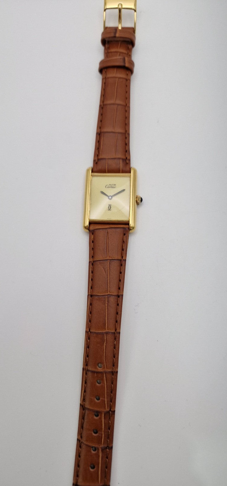 Must de Cartier Tank Watch, Vintage Mechanical