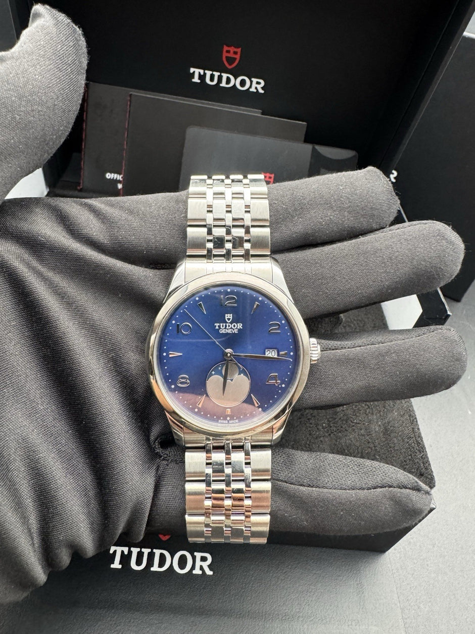 2026 Tudor 1926 Luna 39mm Mens Watch Steel Moon Phase  Blue Dial M91560-0002