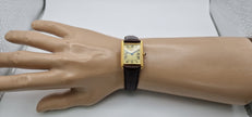 Must de Cartier Tank Watch, New Brown Strap