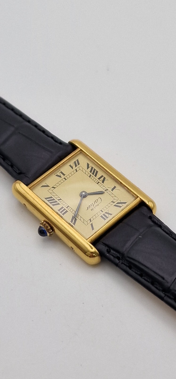 Must de Cartier Tank Watch, Mid Size Mechanical